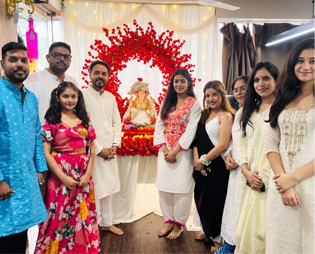 Students and counsellors celebrating — GET Gagan Edutech